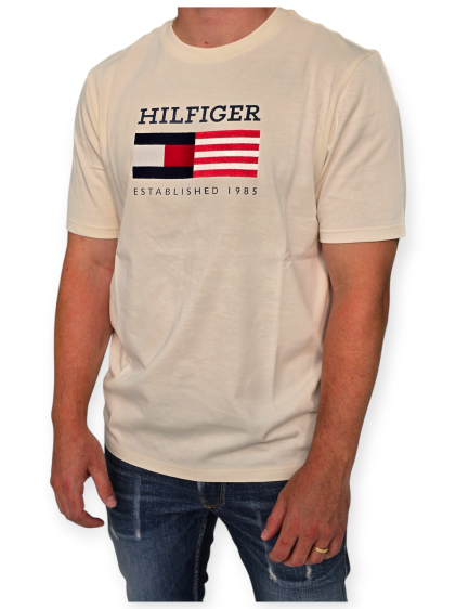 חולצה TOMMY HILFIGER FLAG  BOX TEE