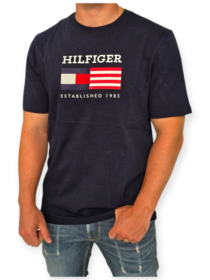 חולצה TOMMY HILFIGER FLAG  BOX TEE