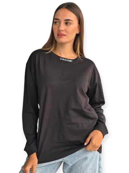חולצה CALVIN KLEIN LOGO LS TEE