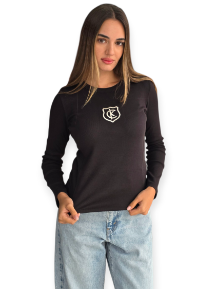 חולצה CALVIN KLEIN RIB LS TEE
