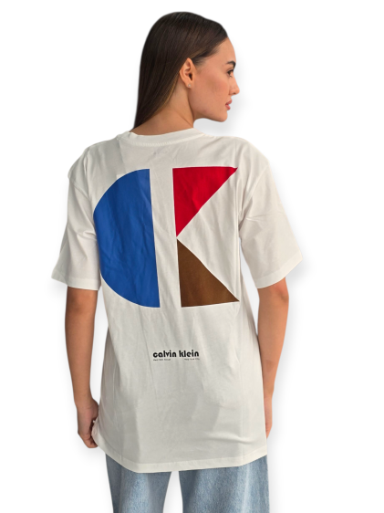 חולצה CALVIN KLEIN BACKPRINT RELAXED TEE