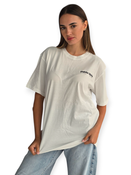 חולצה CALVIN KLEIN BACKPRINT RELAXED TEE