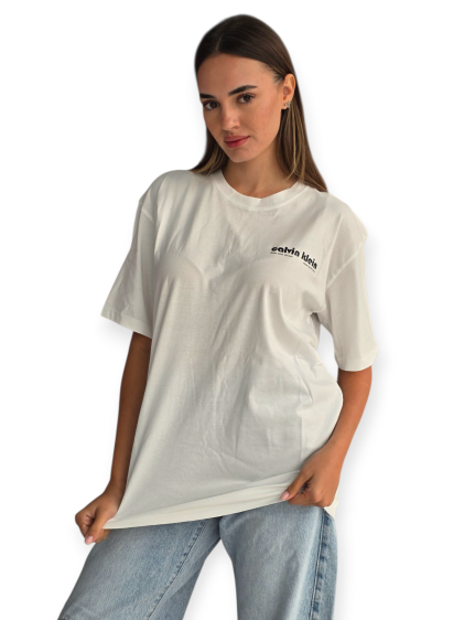 חולצה CALVIN KLEIN BACKPRINT RELAXED TEE