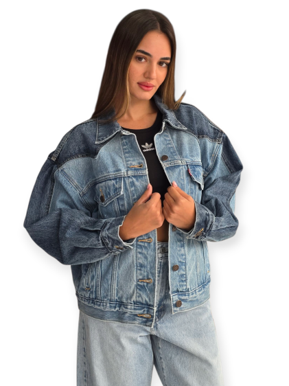 זקט גינס LEVIS WESTRN PIECED TRCKR