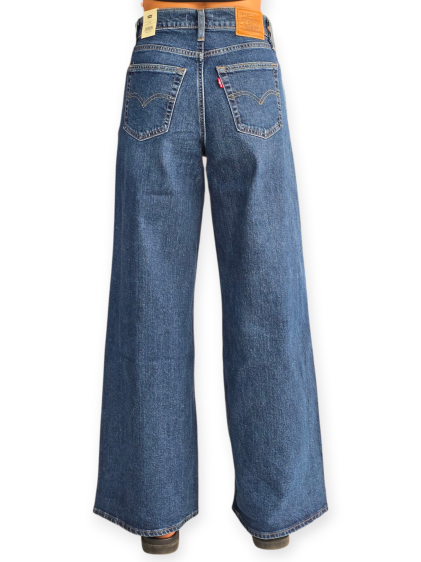 גינס LEVIS 728 HR WIDE LEG JEANS