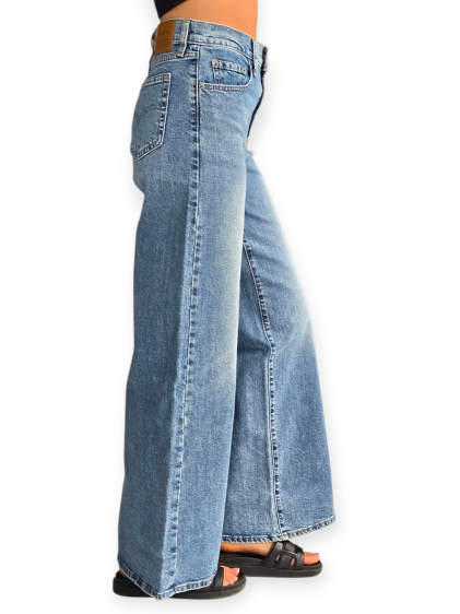 גינס LEVIS 728 HR WIDE LEG JEANS