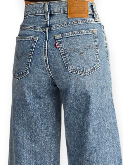 גינס LEVIS 728 HR WIDE LEG JEANS