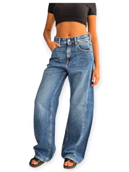 גינס REPLAY PANTALONI NARJA BAGGY
