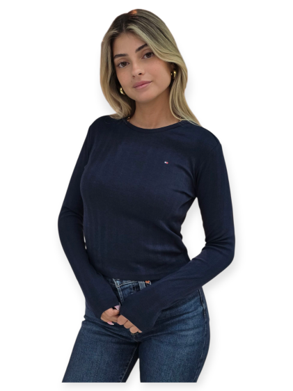 חולצה TOMMY HILFIGER RIB