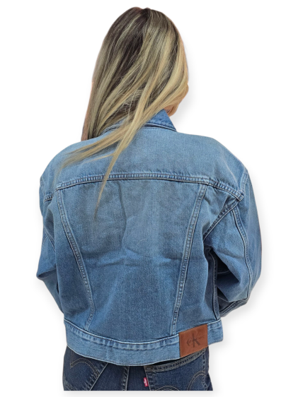 מעיל CALVIN KLEIN TRUCKER JACKET GOLD DUST