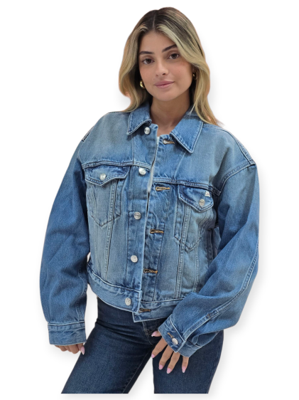 מעיל CALVIN KLEIN TRUCKER JACKET GOLD DUST