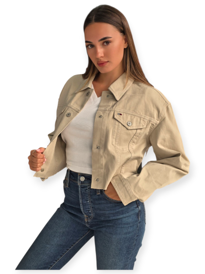 מעיל TOMMY HILFIGER FLAG TRUCKER JACKET