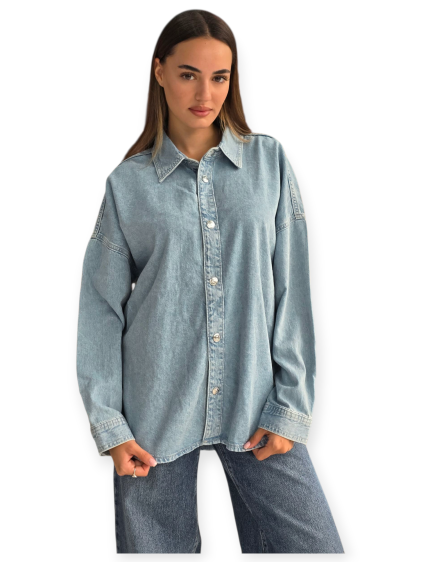 חולצה CALVIN KLEIN LNN DNM SHIRT