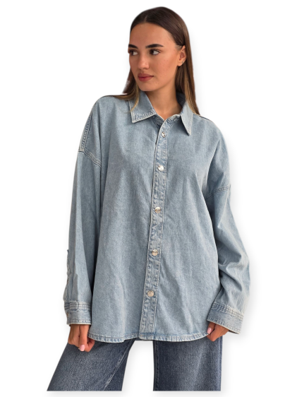 חולצה CALVIN KLEIN LNN DNM SHIRT