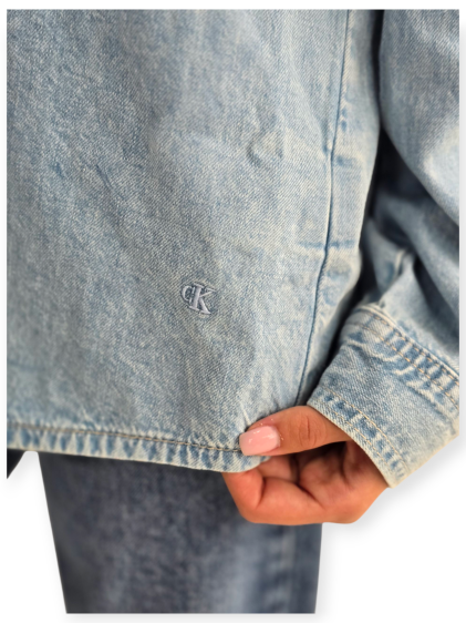 חולצה CALVIN KLEIN LNN DNM SHIRT