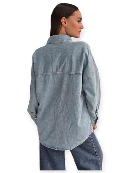 חולצה CALVIN KLEIN LNN DNM SHIRT