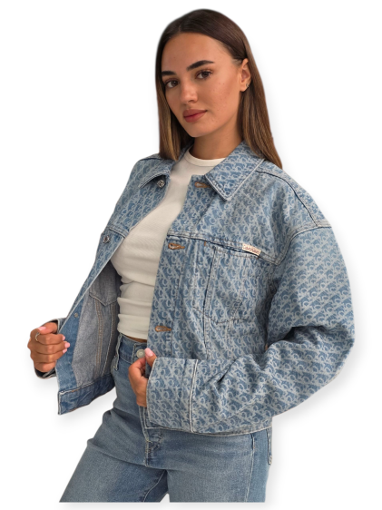 מעיל CALVIN KLEIN TRUCKER JACKET LT PR