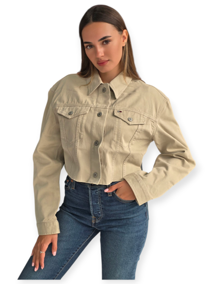 מעיל TOMMY HILFIGER FLAG TRUCKER JACKET