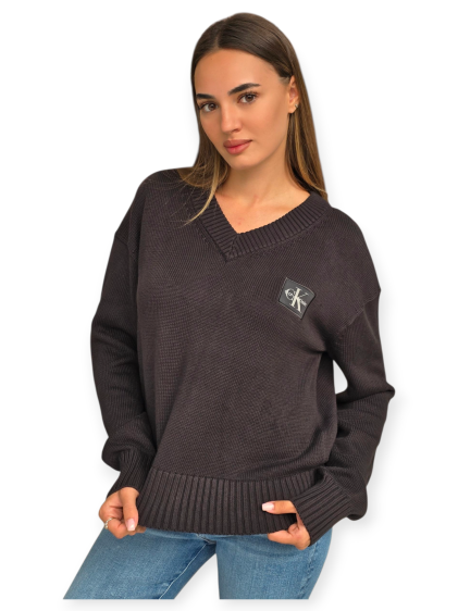 חולצה CALVIN KLEIN EMBRO BADGE SWEATER