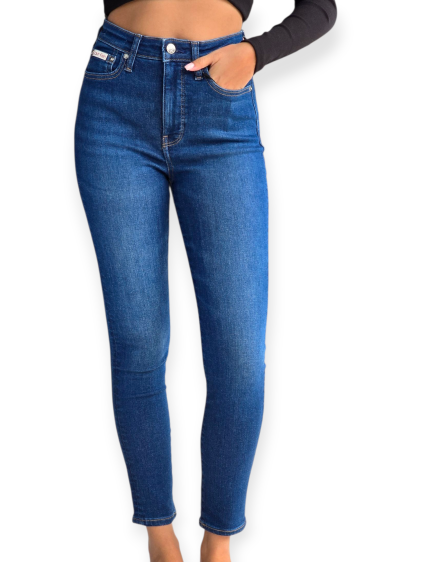 גינס CALVIN KLEIN HIGH RISE SKINNY JEANS