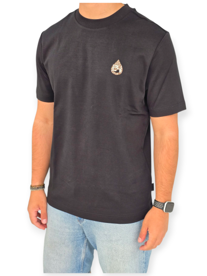 חולצה  לוגו רקמה בגב ELIXIR TEE