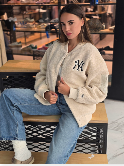 זקט NEW ERA SHERPA BOMBER LOSDOD