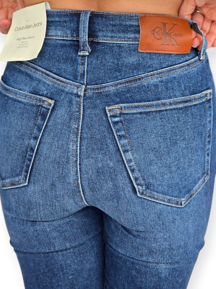 גינס CALVIN KLEIN HIGH RISE SKINNY JEANS