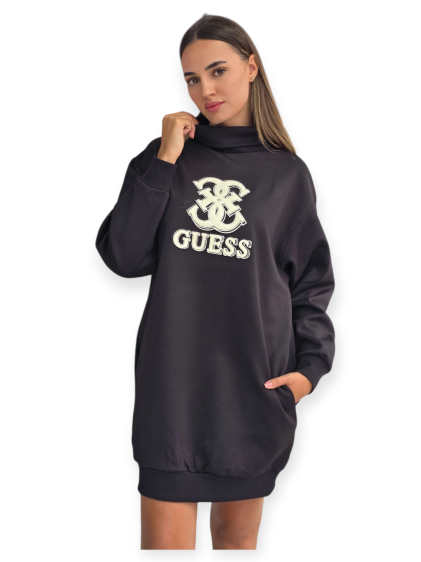 שמלה GUESS CARMEN SWEATSHIRT DRESS