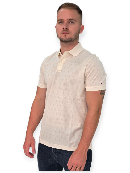 חולצה TOMMY HILFIGER INTERLOCK REG POLO