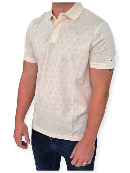 חולצה TOMMY HILFIGER INTERLOCK REG POLO