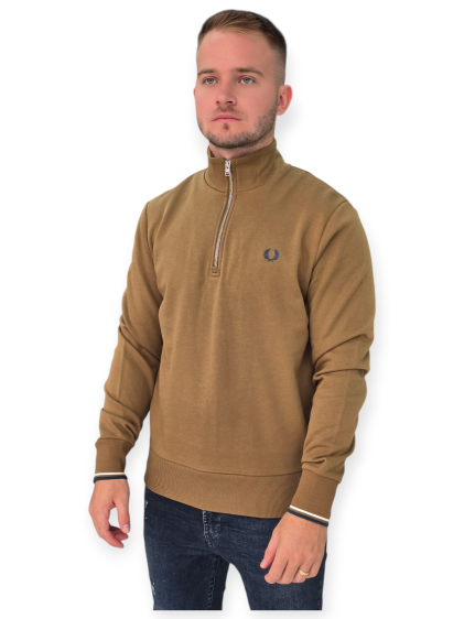 חולצה FRED PERRY HALF ZIP SWEATSHIRT