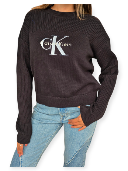 חולצה CALVIN KLEIN MONOLOGO SWEATER