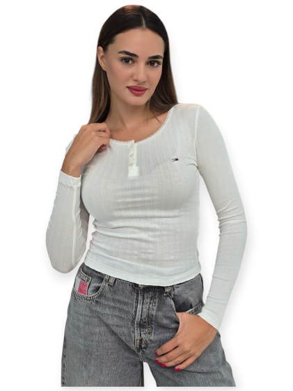 חולצה TOMMY HILFIGER SLIM RIB