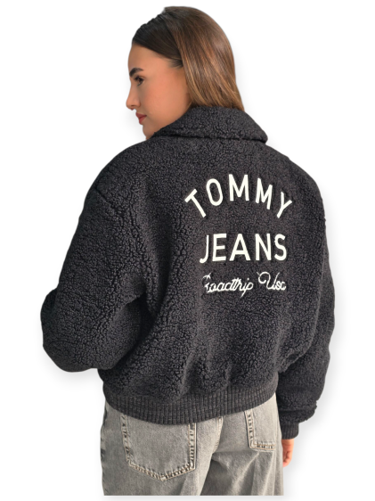 מעיל TOMMY HILFIGER TEDDY VARSITY BOMBER