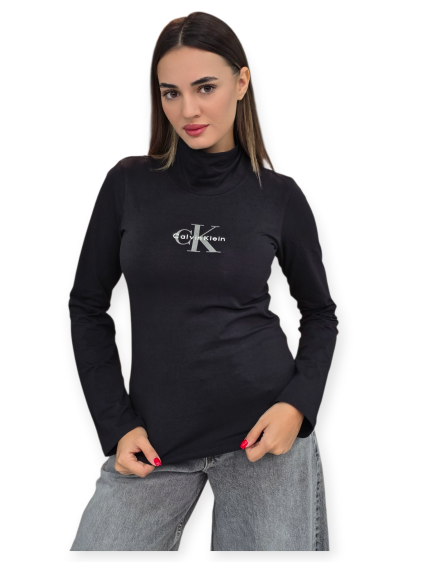 חולצה CALVIN KLEIN LS LOGO TEE