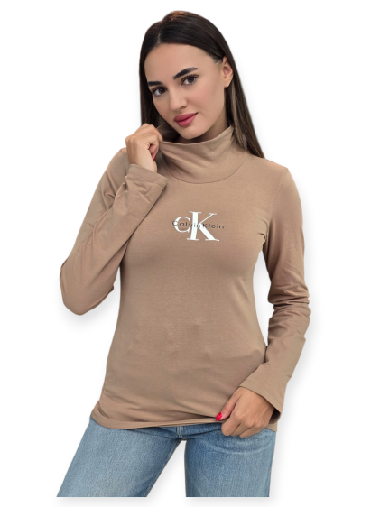 חולצה CALVIN KLEIN LS LOGO TEE