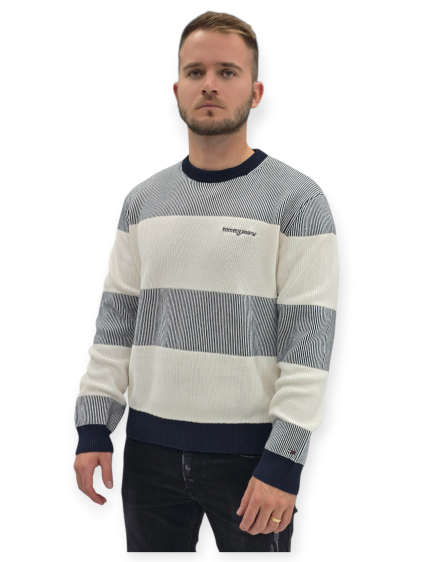 חולצה TOMMY HILFIGER STRIPE SWEAT
