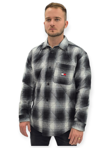 מעיל TOMMY HILFIGER QUILTED PADDED OVERSHIRT