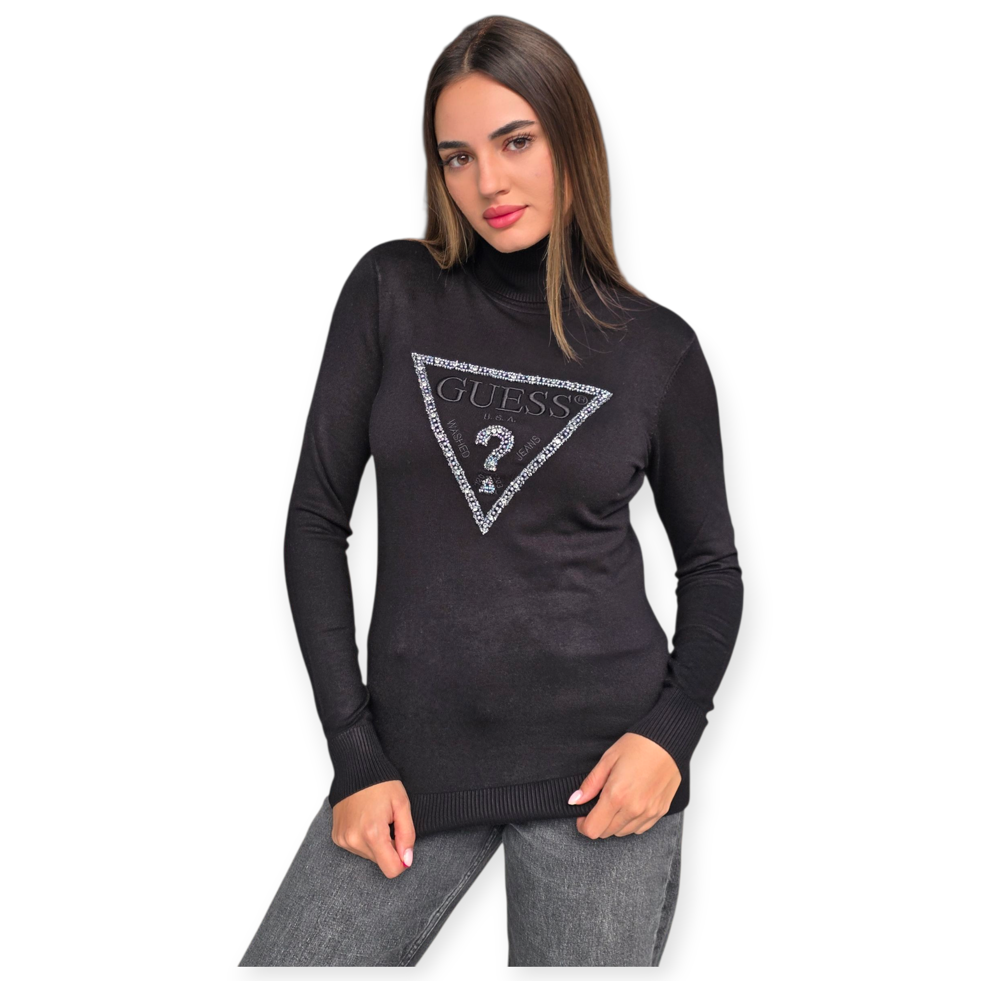 חולצה סריג  GUESS MELANIE LS