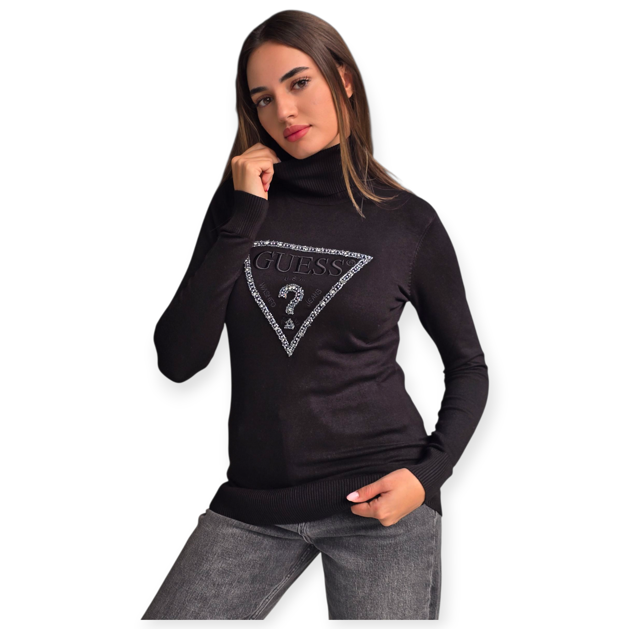 חולצה סריג  GUESS MELANIE LS