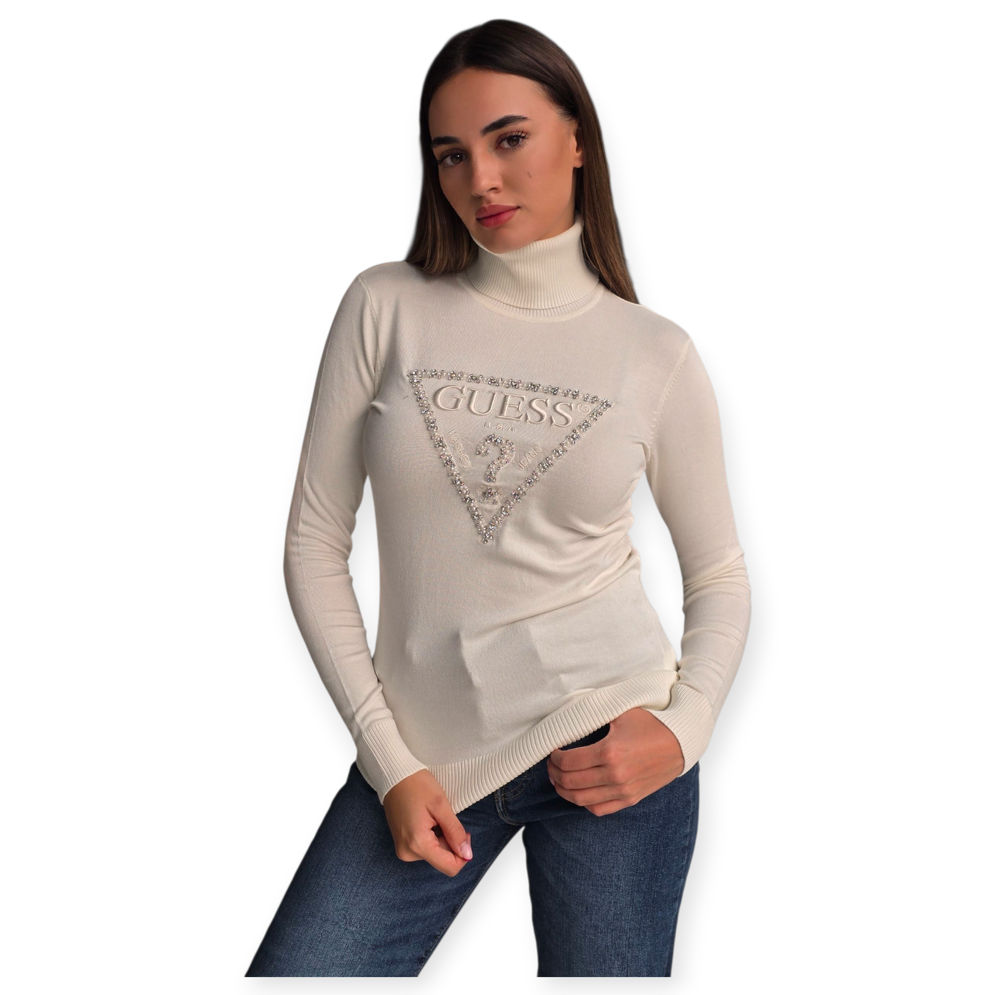 חולצה סריג  GUESS MELANIE LS