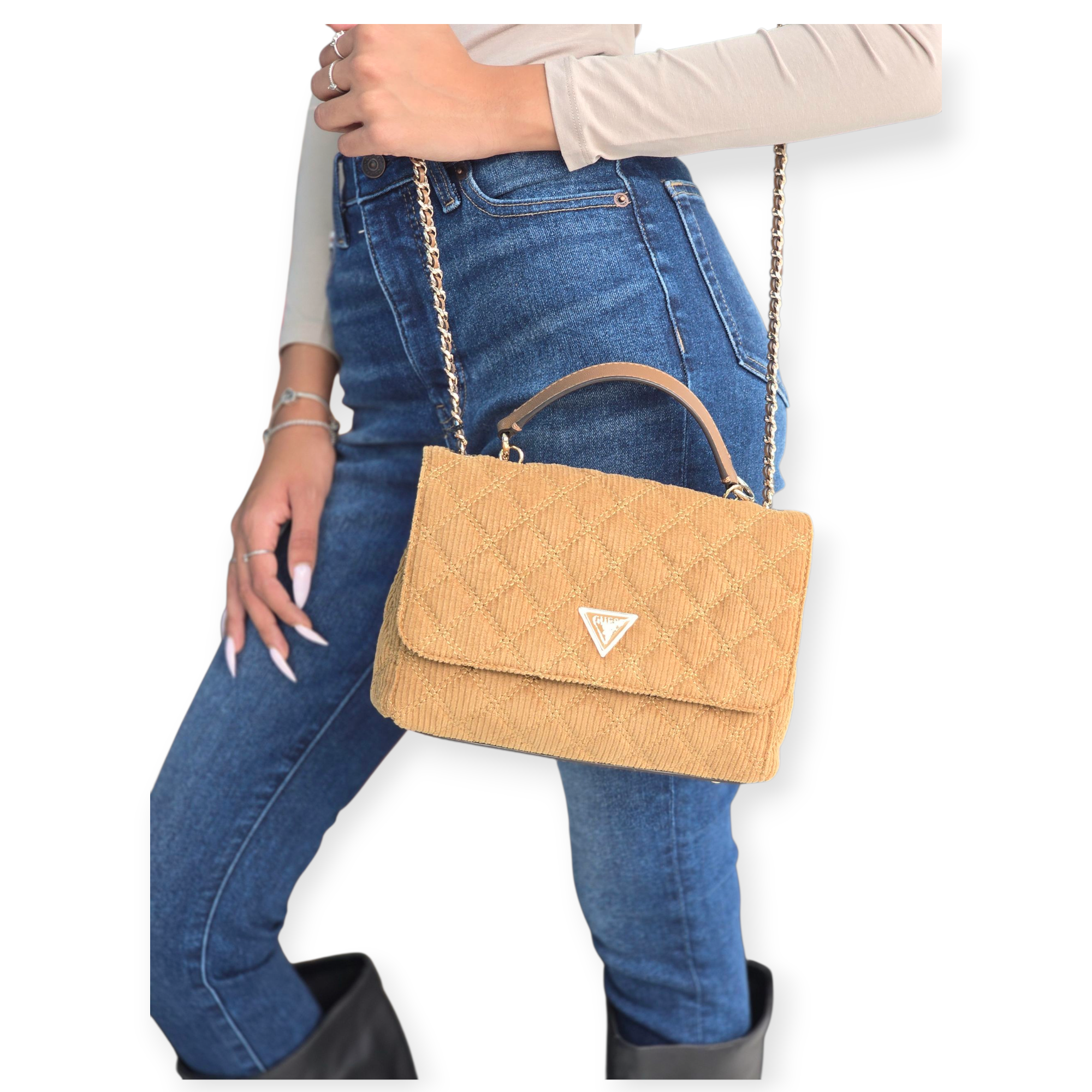 תיק GUESS GIULLY FLAP