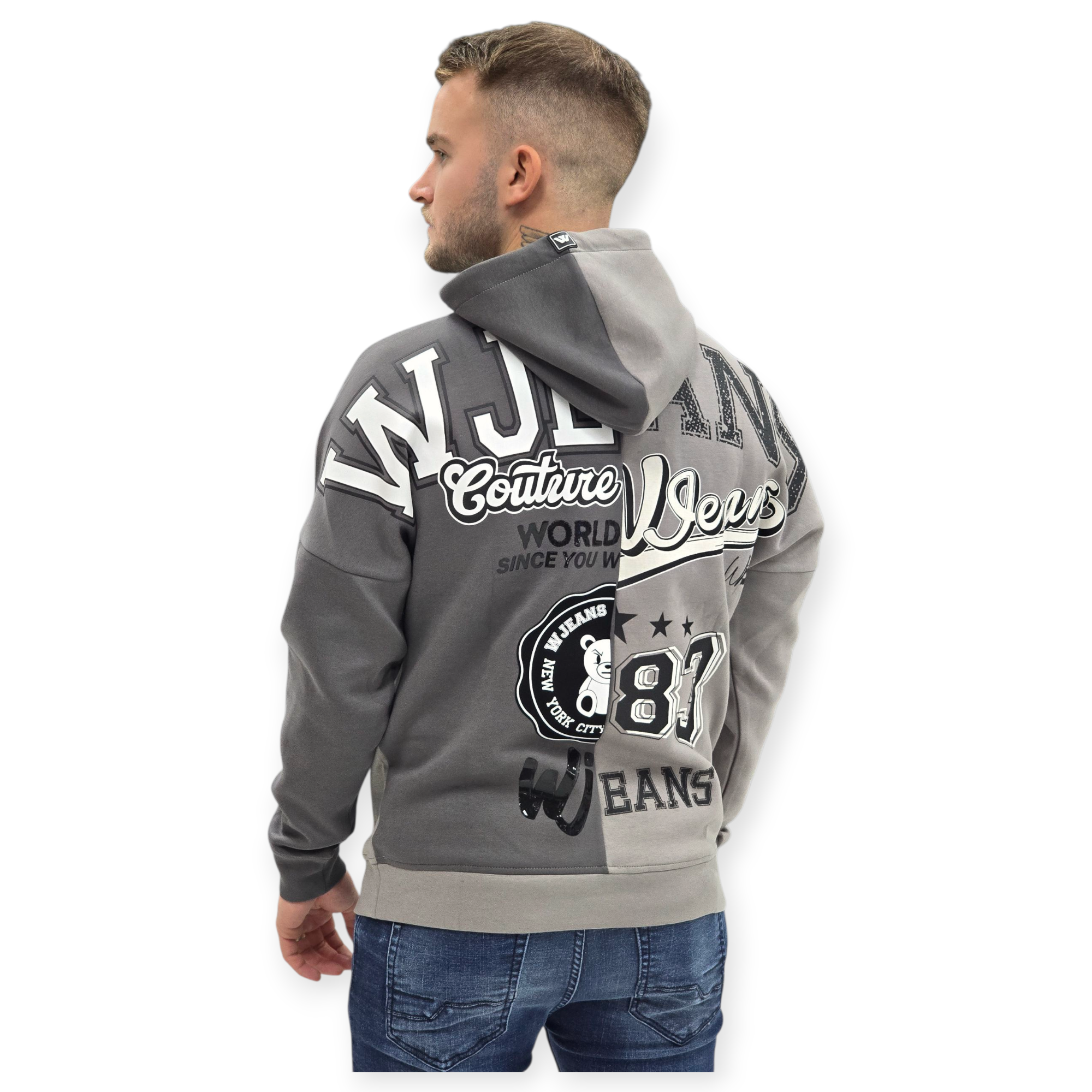 חולצה W JEANS LS HOODIE