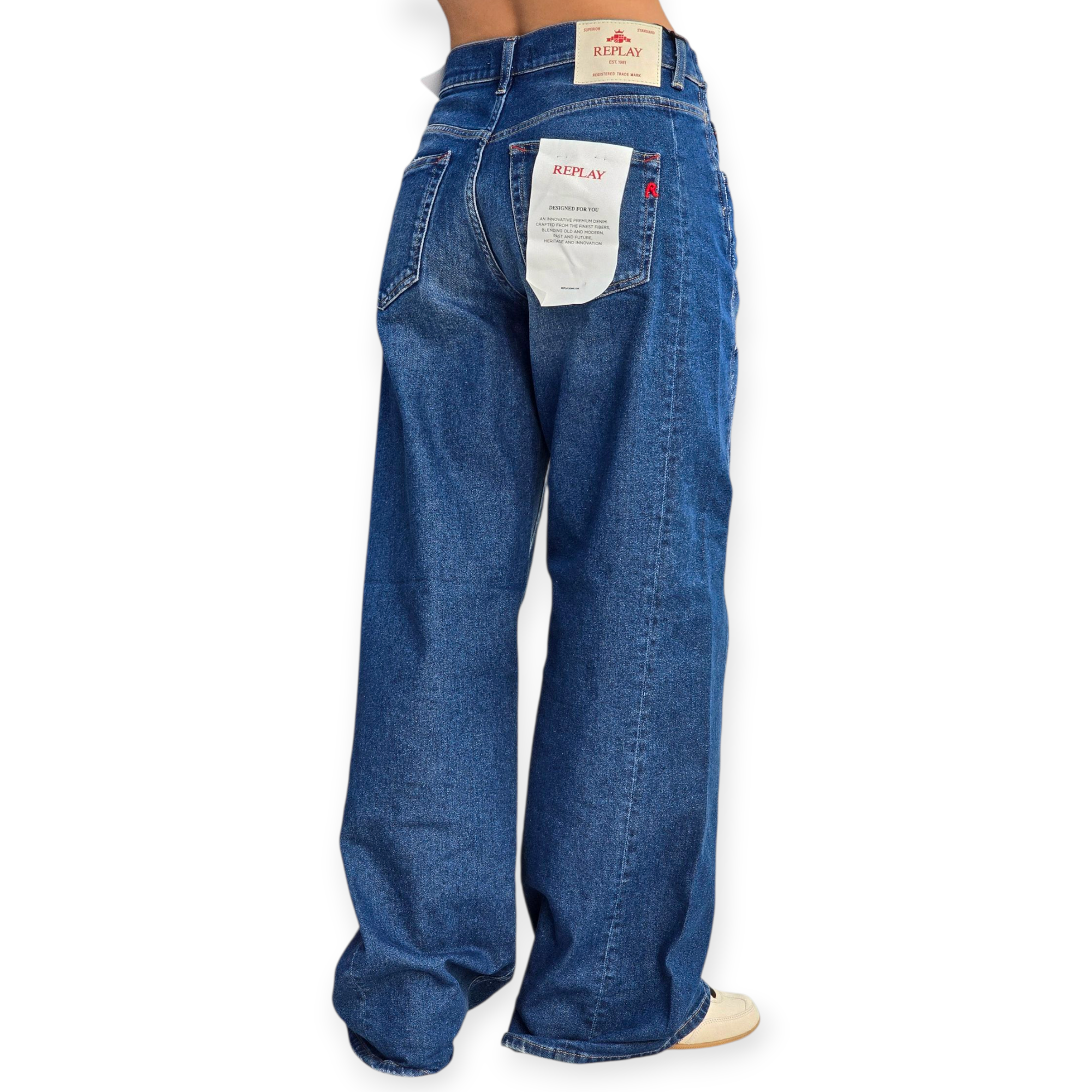 גינס REPLAY PANTALONI NARJA BAGGY