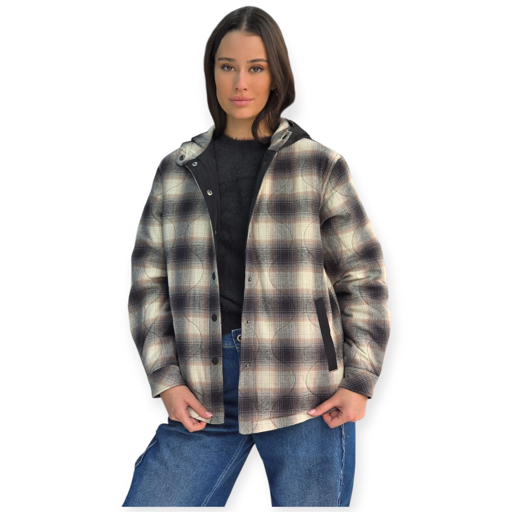 זקט דו צדדי REPLAY FLANEL JACKET