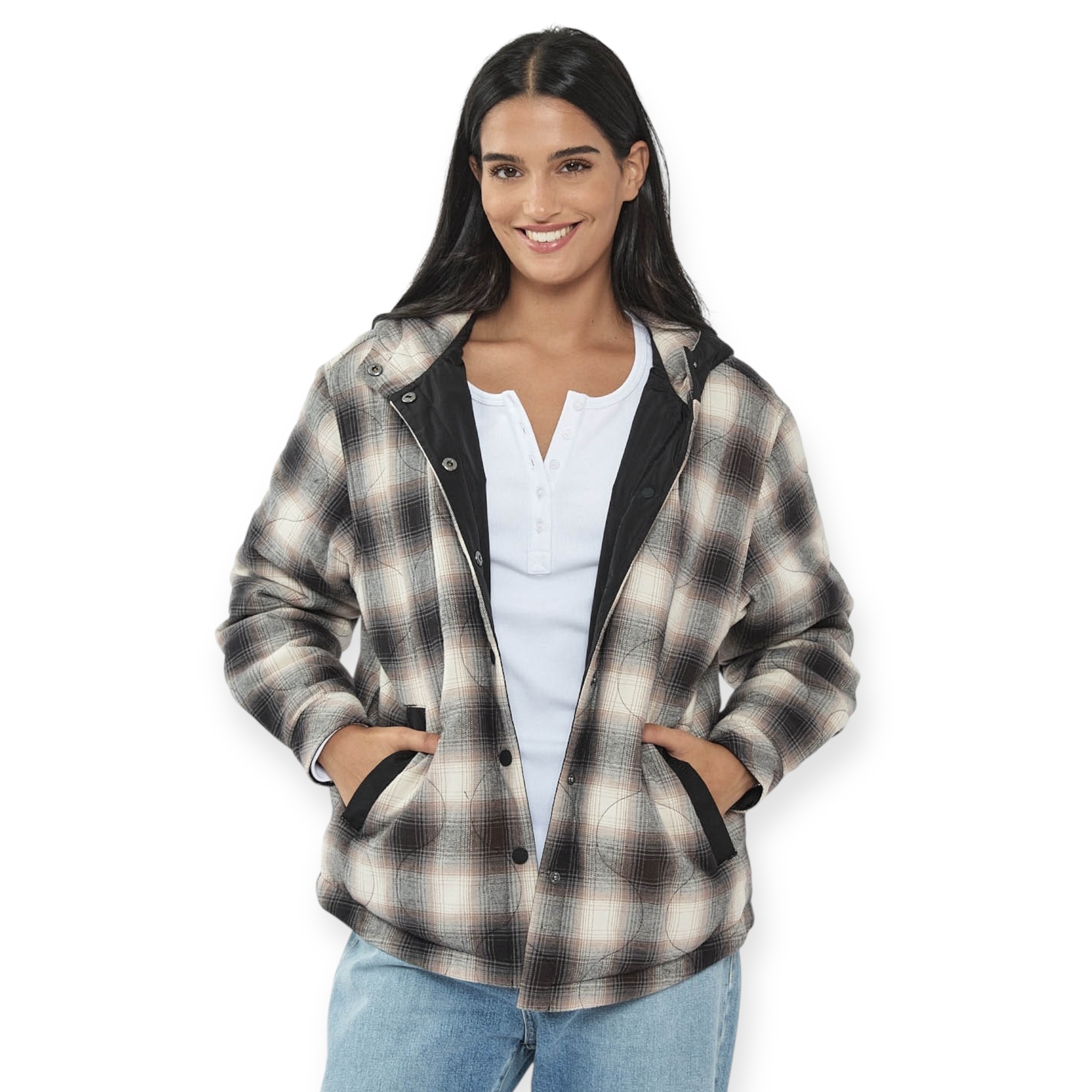 זקט דו צדדי REPLAY FLANEL JACKET