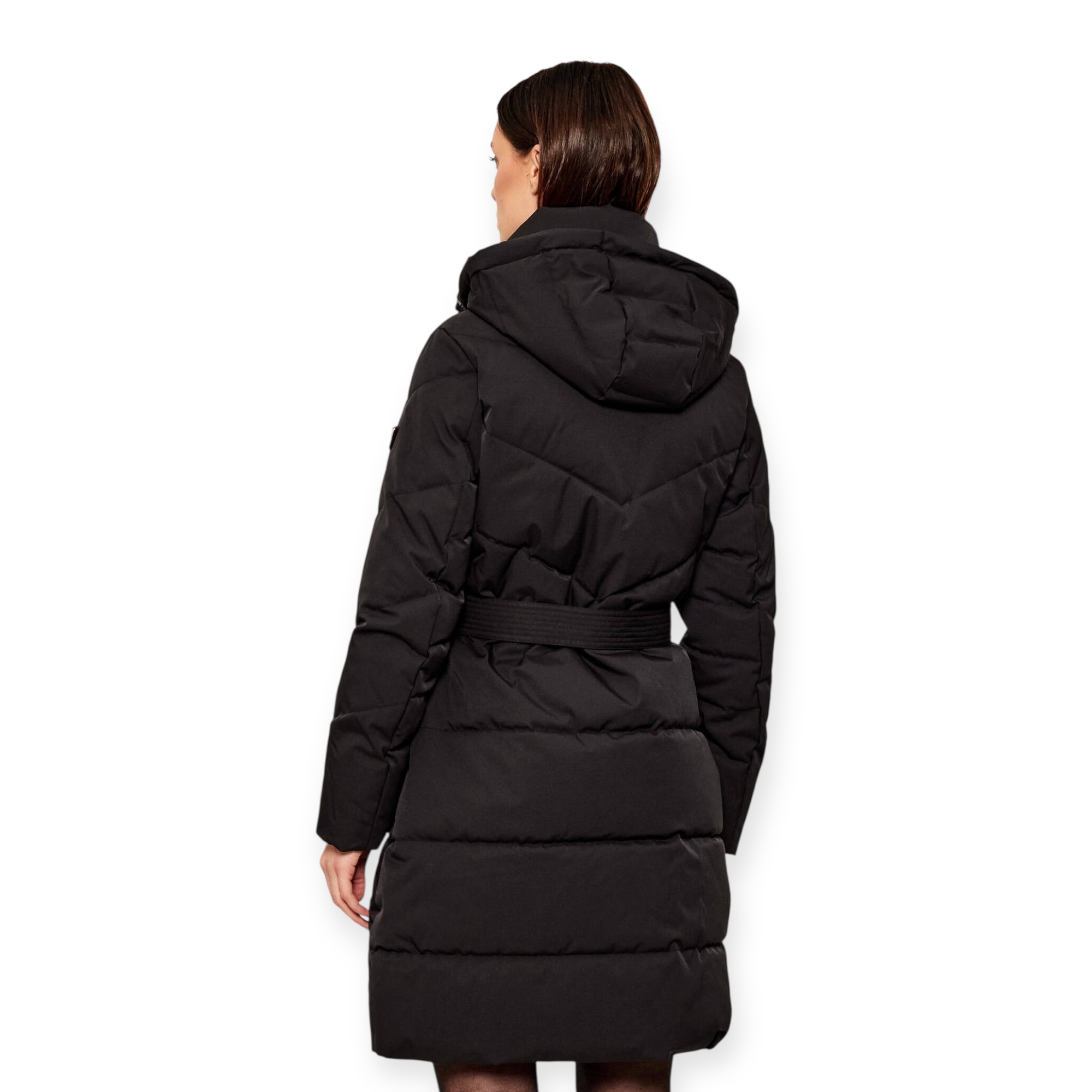 מעיל GUESS FATEMA BELTED PUFFER