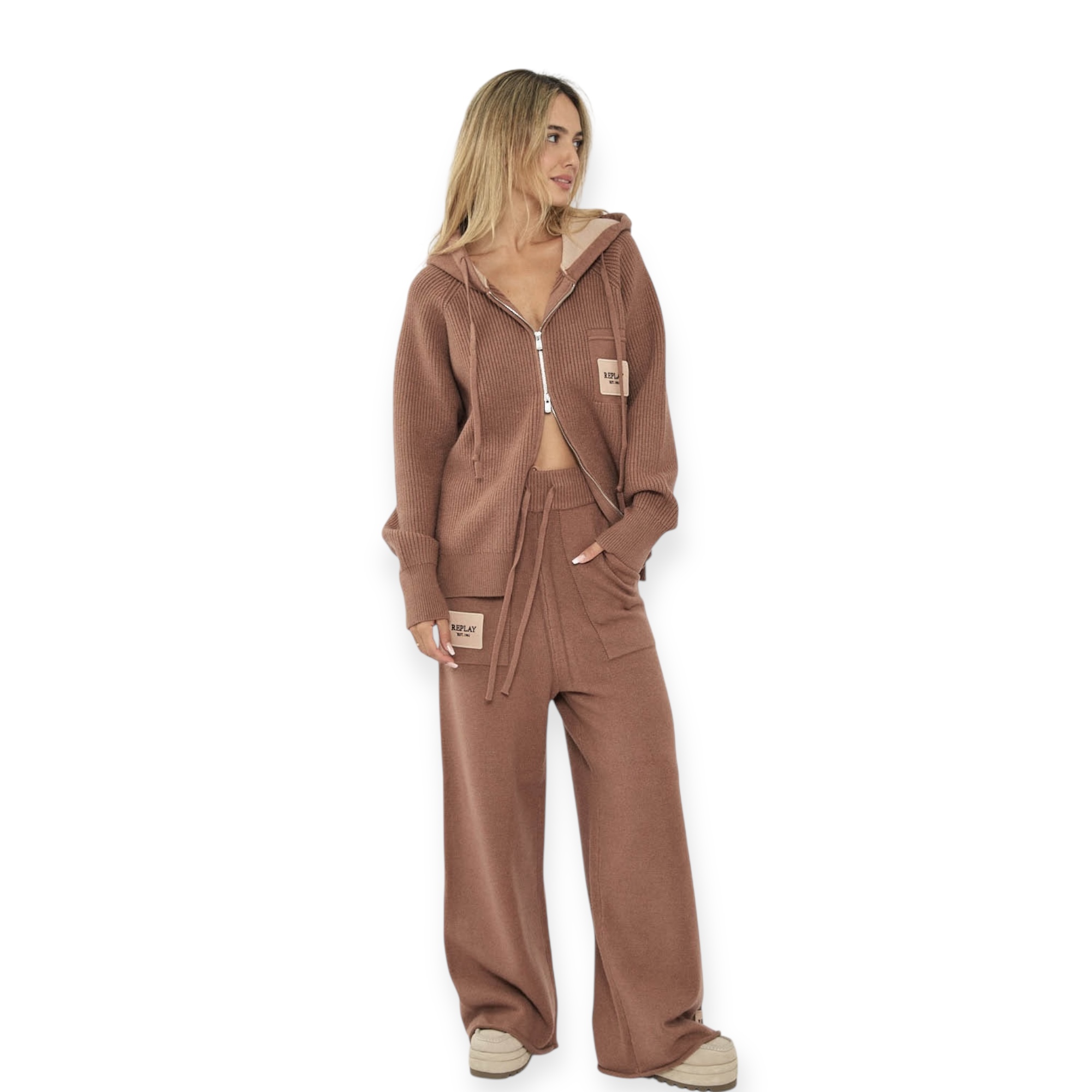 חליפה 2 חלקים REPLAY KNIT SET