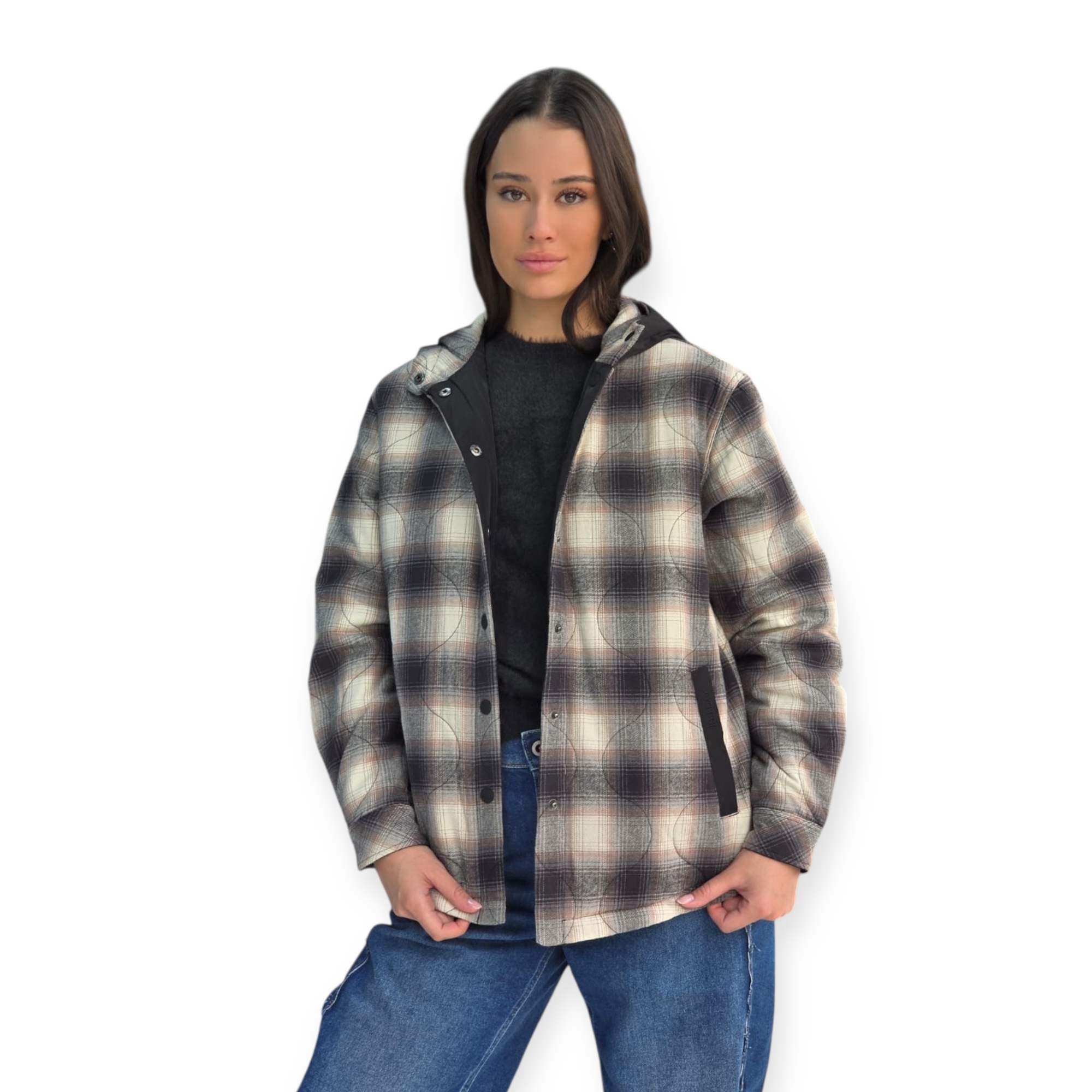 זקט דו צדדי REPLAY FLANEL JACKET