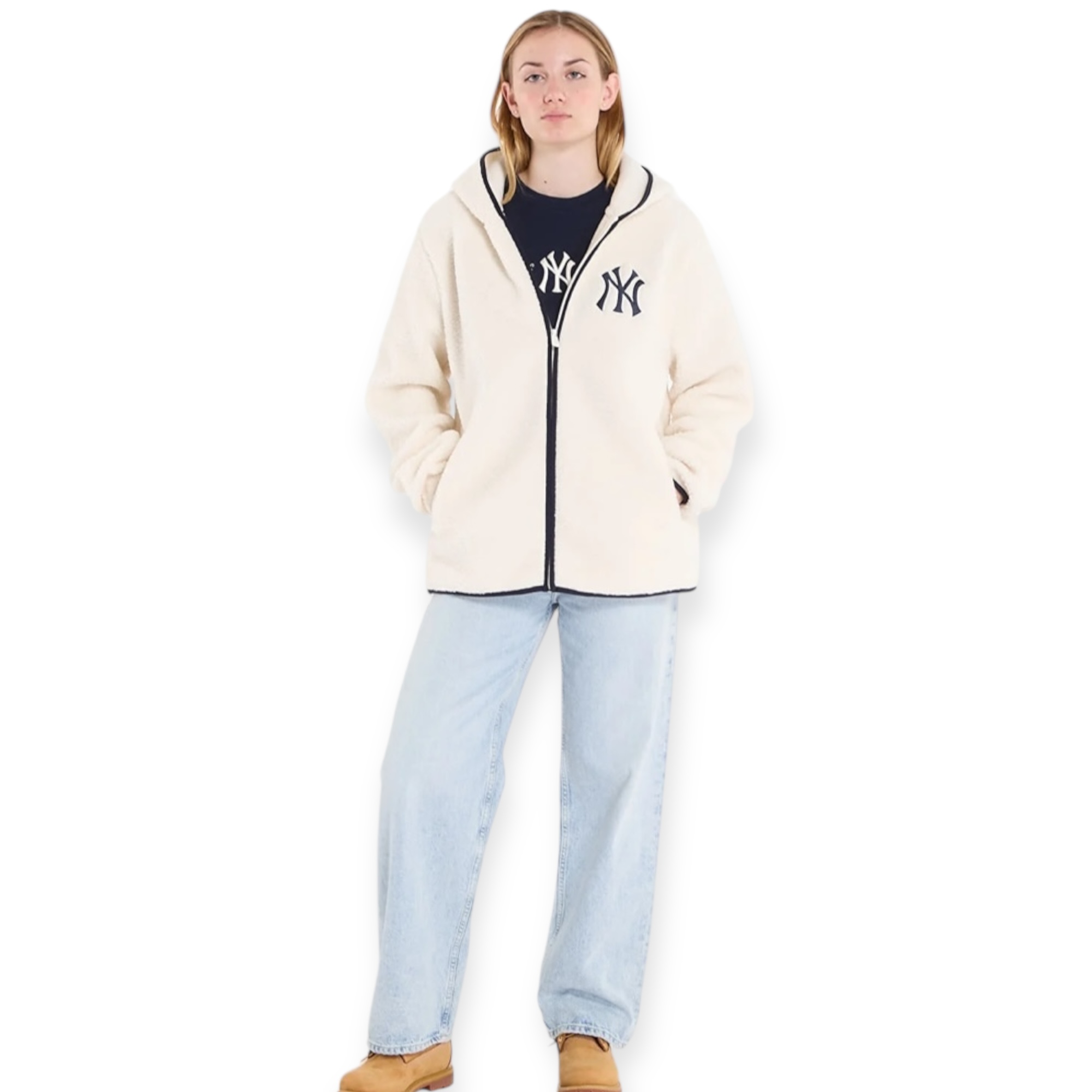 זקט NEW ERA HOODED SHERPA NEYYAN